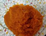 Paneer stuffed pumpkin dinner rolls recipe step 2 photo