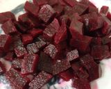 Foto del paso 7 de la receta: Espaguetis de remolacha con pisto