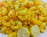 A picture of step 9 of Macaroni (in desi style).