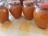 Almás, zsályas sütőtök chutney (csatni)