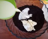 Foto langkah ke 3 dari resep Cake Oreo Keju.