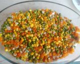 Zöldséges rakott csirke recept fázis 3 fotója