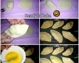 A picture of step 7 of Arabian Chicken Fatayers also in Pita wraps and pita pockets.
