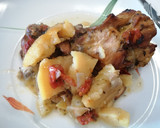 Foto del paso 2 de la receta: 167. Muslos de pavo al horno con tomate y patatas / olla GM