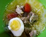 Foto langkah ke 6 dari resep Soto Daging Betawi santan.