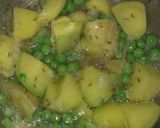 A picture of step 2 of Boiled egg Alu mater Gravi.