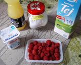Egyszerű hideg málnakrémleves recept fázis 2 fotója