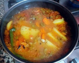 Foto del paso 6 de la receta: Cazuela de jureles negros con patatas al estragón y eneldo