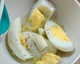 Foto del paso 1 de la receta: 🍚Ensalada de arroz atún y lentejas 🍚con mayonesa de ajo casera (segura 🔬) 🥚🧄🍋