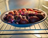 A picture of step 3 of Air Fryer Baked Baby Potatoes.