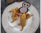 A picture of step 5 of Mirchay ke pakoray.