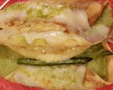 Foto del passaggio 4 della ricetta Creps con crema agli asparagi