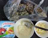 Hình bước làm 2 của món Hào nướng phô mai