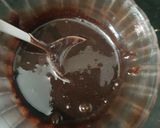 A picture of step 4 of Cakey brownies soft and moist.