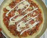 Foto langkah ke 5 dari resep Pizza.. ulen 3 menit tetap empyuk.