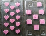 Foto langkah ke 7 dari resep Chocolate Praline Heart.