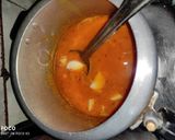 A picture of step 6 of Potato and tomato curry.