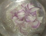 A picture of step 2 of Aloo tahiri.