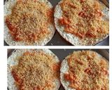 A picture of step 3 of Masala Papad.