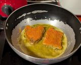 A picture of step 6 of Thakurbarir Katla Fry.