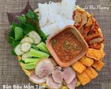 Hình bước làm 8 của món Chả Cốm ăn cùng Bún Đậu😋
