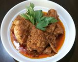 Foto langkah ke 5 dari resep Ayam bumbu merah.