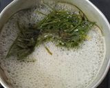 Foto langkah ke 2 dari resep Gulai Otak Daun Tapak Liman (Masakan Minang).