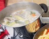 Foto del passaggio 1 della ricetta Tortiglioni alla ricciola in due consistenze e liquirizia