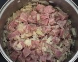 Sajtos-tejszínes-kukoricás sertéscomb recept fázis 2 fotója