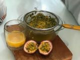 Passion fruit cheese cake