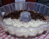 Foto langkah ke 4 dari resep Puding Terapung Coklat Yummy.