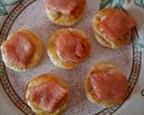 A picture of step 3 of Salmon and philly puffs.