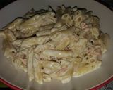 Foto del paso 4 de la receta Pasta con salmón ahumado