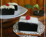 Foto langkah ke 10 dari resep Eggless Cake Coklat Sangat Moist, Lembut (tanpa telur, tanpa mix.