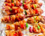 A picture of step 3 of Chicken kebab.