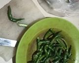 Foto langkah ke 5 dari resep Tempe orek cabe ijo.