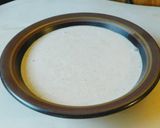 A picture of step 1 of Nutritious dosa made with pearled kodo millet flour and teff flour.