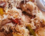 A picture of step 6 of Beef Pilau.