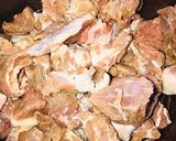 A picture of step 1 of Nigerian beef kebab.