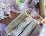 Foto langkah ke 3 dari resep Es Lilin Matcha Choco.