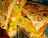 A picture of step 6 of Street style Bread sandwich.