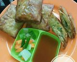 Foto langkah ke 7 dari resep Martabak Telor daging Ayam Rasa Daging Sapi Ala Abang''.
