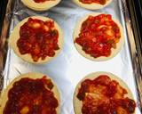 Mini Shredded Salsa Chicken Tortilla Pizzas recipe step 3 photo