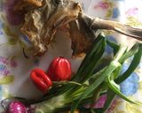 A picture of step 2 of Sweet potatoes pepper soup with Isiewu (Goat head).