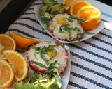 A picture of step 5 of A breakfast take on Petit Farcis.