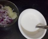 A picture of step 4 of Cucumber Raita.