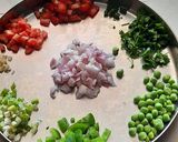 ચીઝ તવા પુલાવ(Cheese Tava pulav recipe in Gujarati) રેસીપી સ્ટેપ2ફોટો