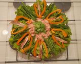 A picture of step 7 of Salade Niçoise.