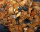 A picture of step 1 of Leftover Roti Surprise.