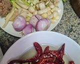 รูปขั้นตอนการทำที่ 1 ของ ผัดหมูลุยป่า